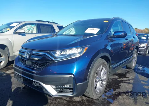2020 Honda Cr-V Hybrid Touring from USA, damaged, VIN 7FART6H9XLE017158